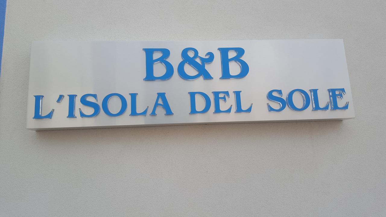 Bed and Breakfast L'Isola Del Sole Castelluzzo Exterior foto
